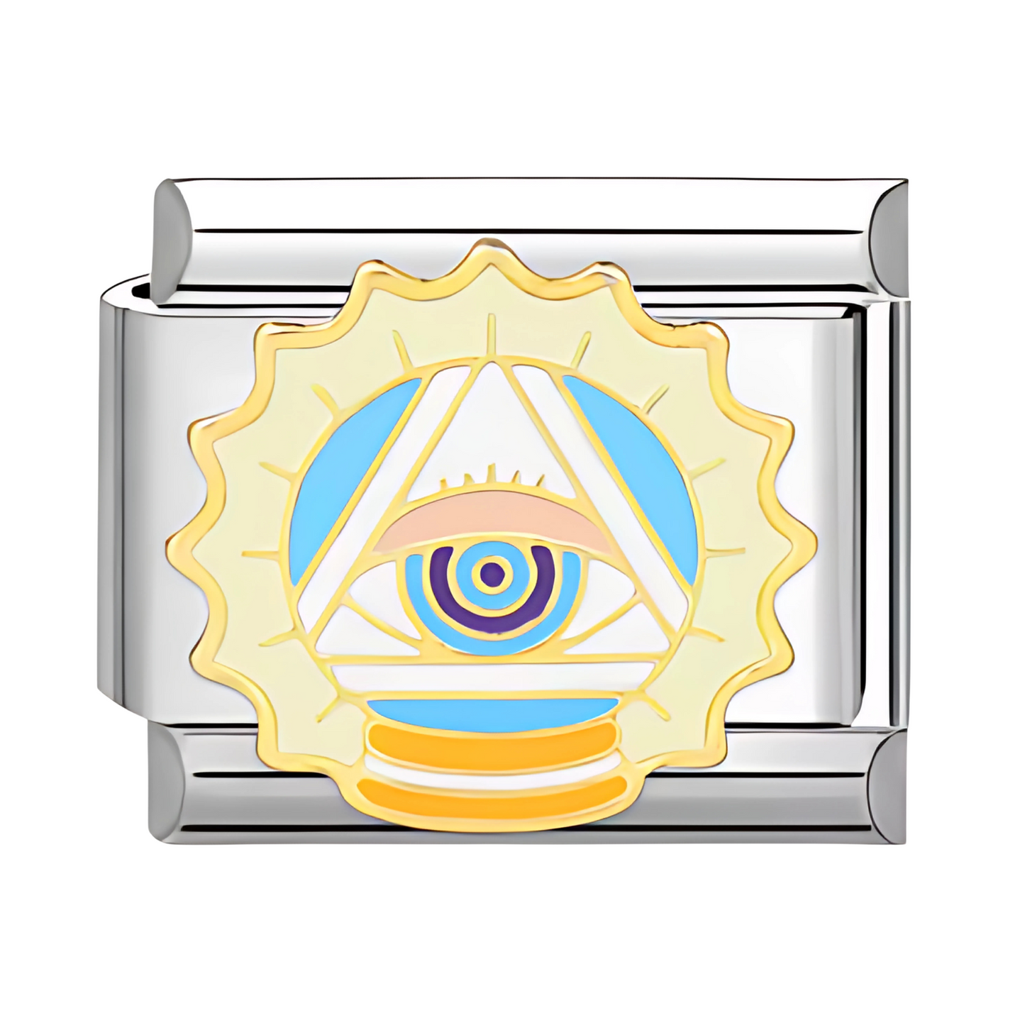 Illuminati Sun Charm