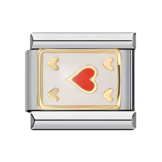 Card of Hearts Charm