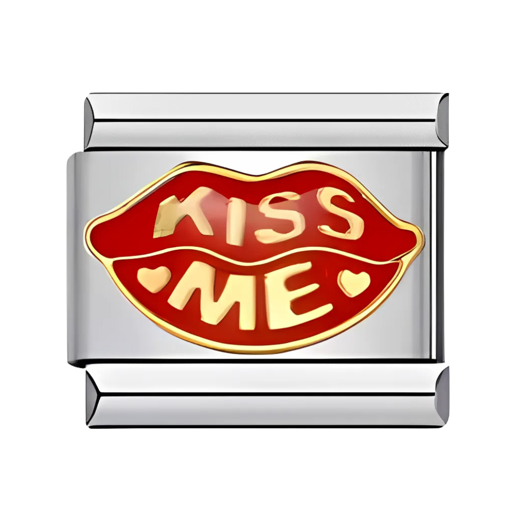 Kiss My Lips Charm