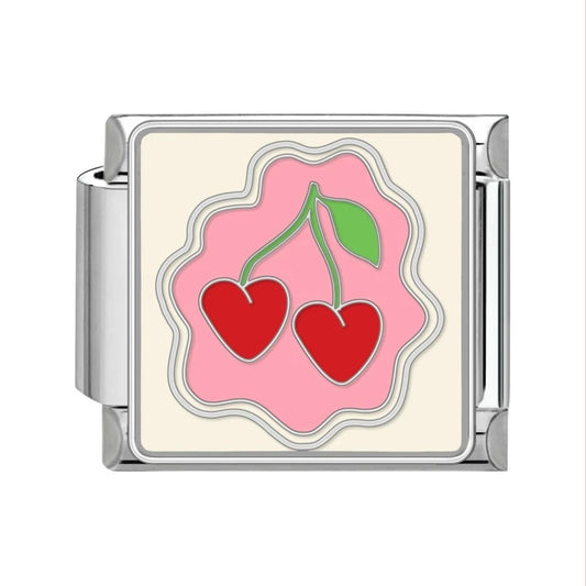 Lovestruck Cherry Frame Charm