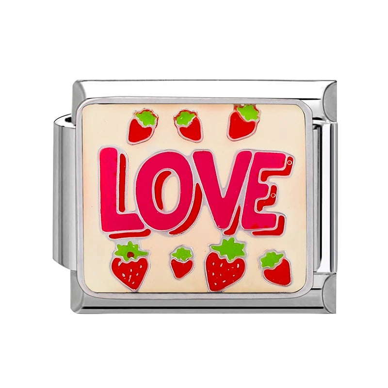 Strawberry Sweetheart Charm