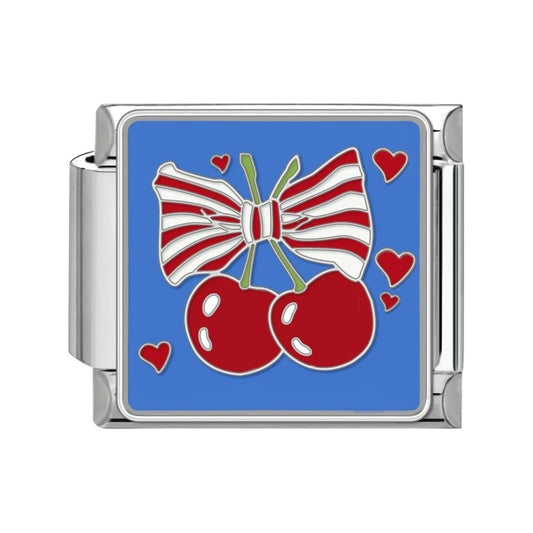 Patriotic Cherry Charm