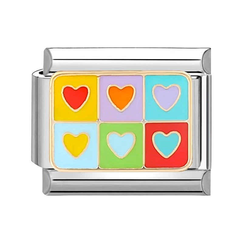 Heart Mis Match Charm