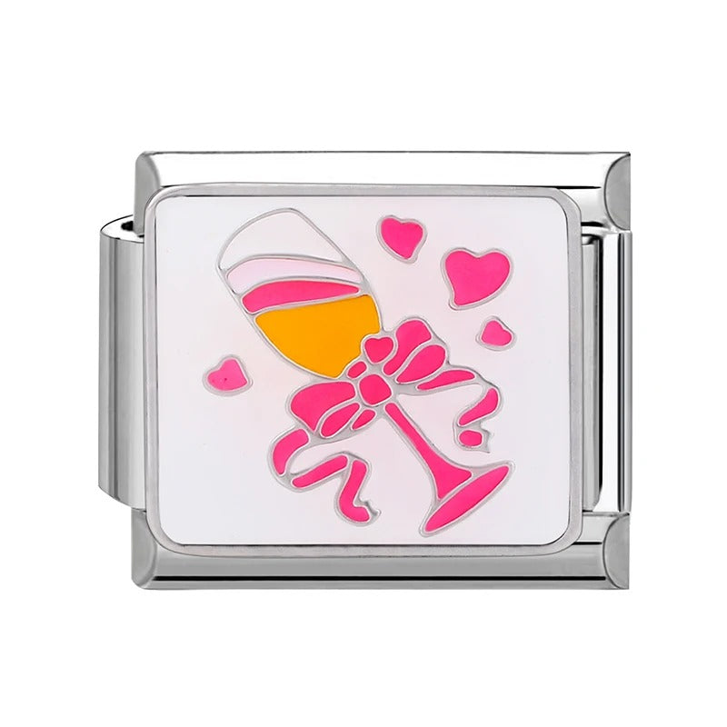 Sip & Sparkle Charm